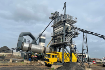 pabrik Asphalt Mixing Plant (AMP)